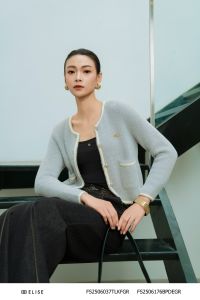 ÁO KHOÁC LEN GHI ĐÍNH LOGO NGỰC