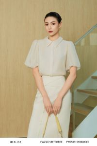 SƠ MI TƠ XƯỚC BE TAY PHỒNG HOA CÀI