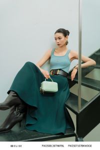 ÁO LEN 2 DÂY GHI XANH