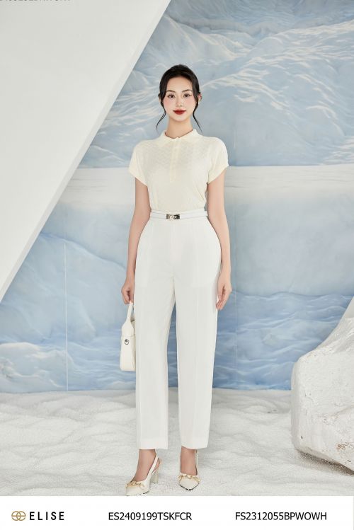 QUẦN BAGGY TRẮNG LY GIỮA