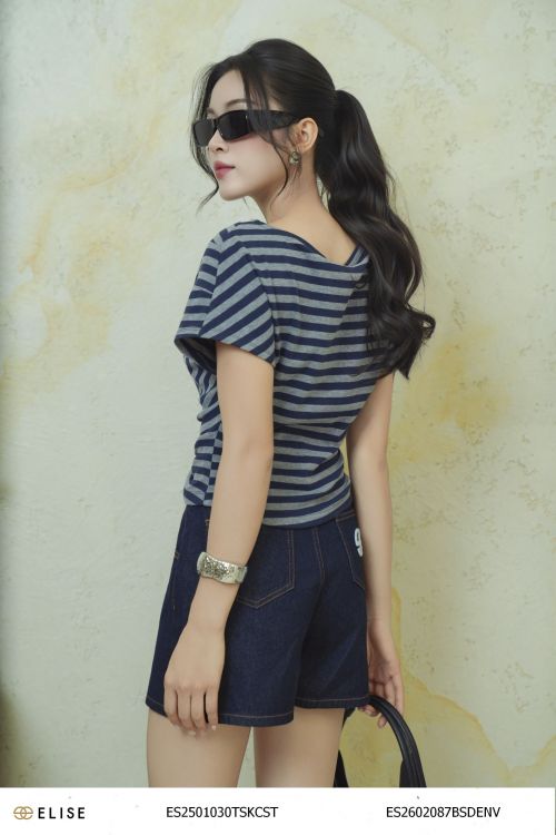 QUẦN SOOC DENIM XANH CHÁM