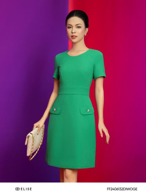 ĐẦM ÔM VÂN XANH LÁ NẮP TÚI