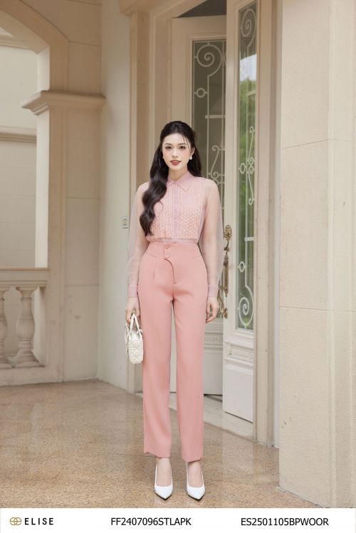 QUẦN BAGGY CAM ĐẤT CẠP LIỀN