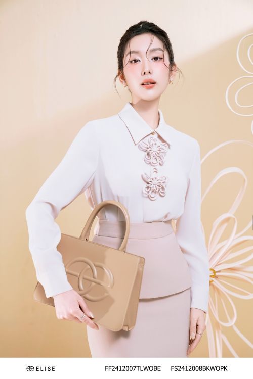 SM BE HỒNG CỔ ĐỨC NẸP HOA