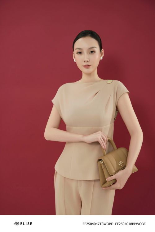 ÁO TAY CHỜM BE XẾP NHÚN LY VAI