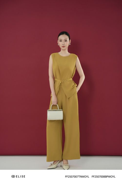 QUẦN SUÔNG VÀNG MƠ TÚI CHÉO
