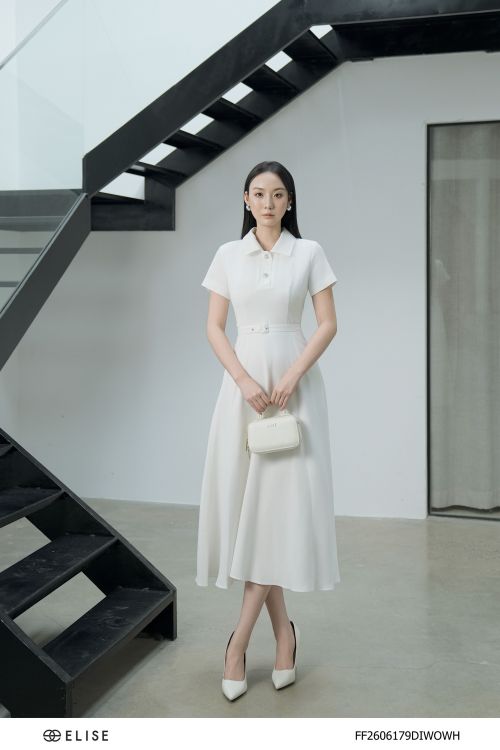 ĐẦM TENDY TRẮNG CỔ ĐỨC