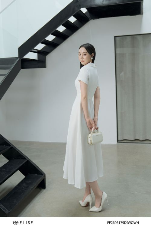ĐẦM TENDY TRẮNG CỔ ĐỨC