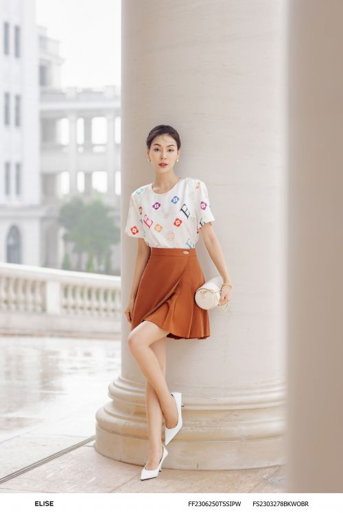 JUPE NÂU DẬP LY PHỦ VẠT