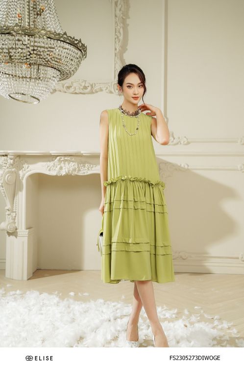 ĐẦM CÁT XANH CỐM BẤU MÍ CỔ PK