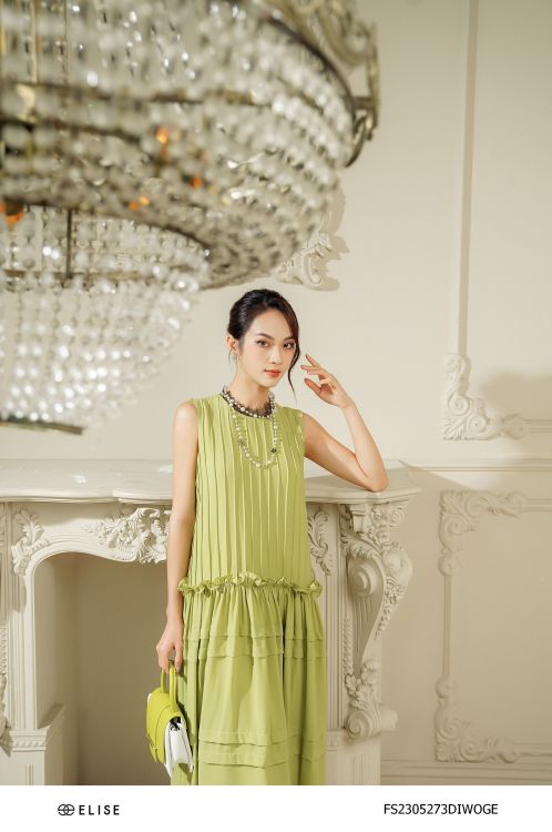 ĐẦM CÁT XANH CỐM BẤU MÍ CỔ PK