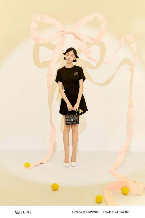 JUPE ĐEN NGẮN DẬP LY