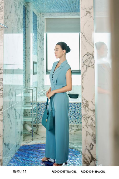 QUẦN SUÔNG XANH DA TRỜI TÚI SƯỜN