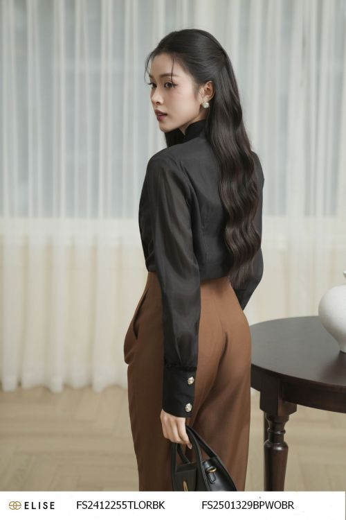 SM TƠ ĐEN PHỐI LỤA DẬP LY NGỰC