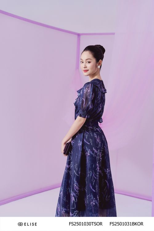 CV TƠ TÍM THAN HOA LAVENDER XẾP LY 2 BÊN