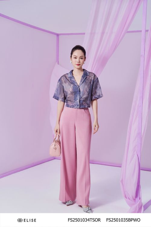 QUẦN DÀI HỒNG XƯỚC BẤU MÍ TÚI