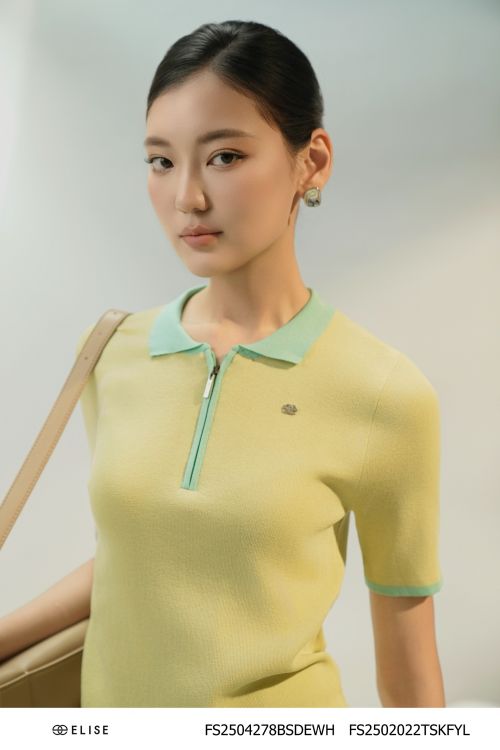 ÁO MONGTOGHI VÀNG VIỀN XANH