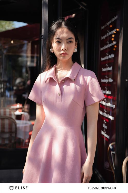 ĐẦM XÒE SỢI HỒNG ĐỖ CỔ ĐỨC