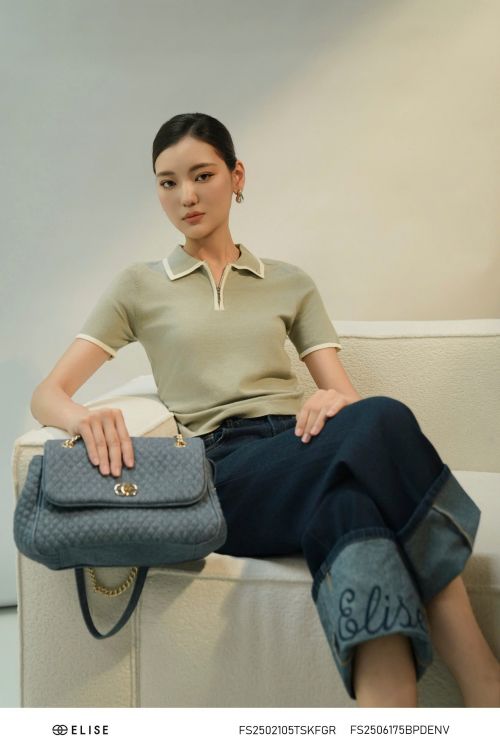 ÁO MONGTOGHI MÀU GHI VIỀN TRẮNG