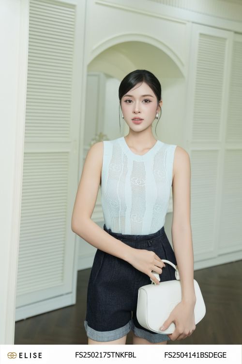 ÁO MONGTOGHI XANH DỆT KẺ SỌC