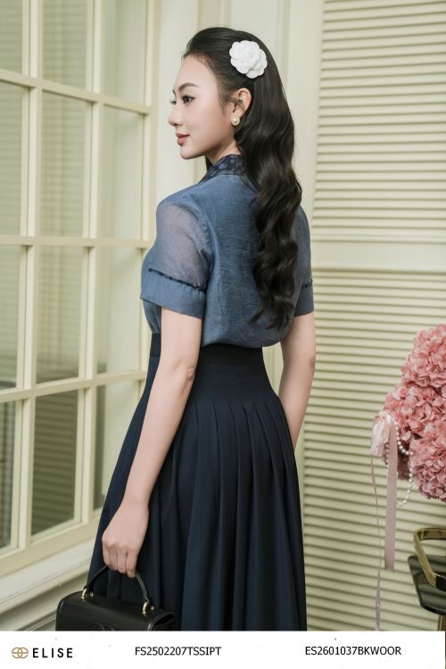 SM TƠ XANH ĐÁ PHỐI CỔ HT BÁO