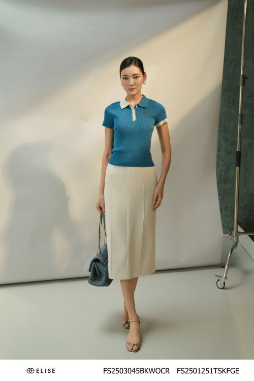 JUPE BÚT CHÌ KEM BẤU GÂN 2 BÊN