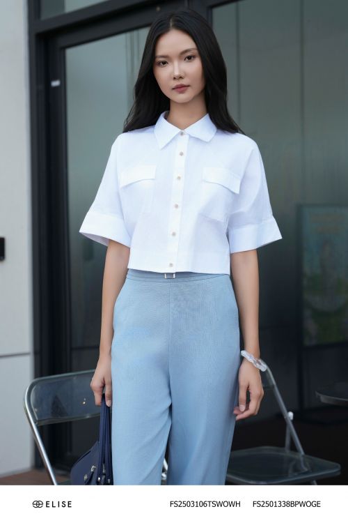 SM THÔ TRẮNG ỐP TÚI NGỰC