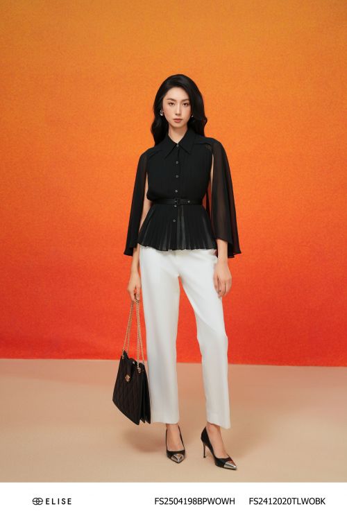 QUẦN BAGGY TRẮNG TÚI SƯỜN