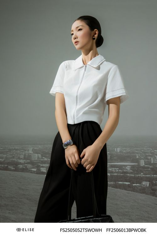 SM THÔ TRẮNG THÊU CHỈ KIM TUYẾN