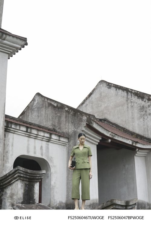 QUẦN SUÔNG XANH OLIU LƠ VÊ GẤU