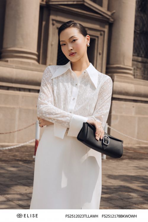 SM REN HOA TRẮNG KIM SA PHỐI CỔ