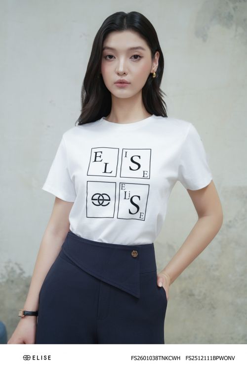 ÁO THUN TRẮNG IN LOGO