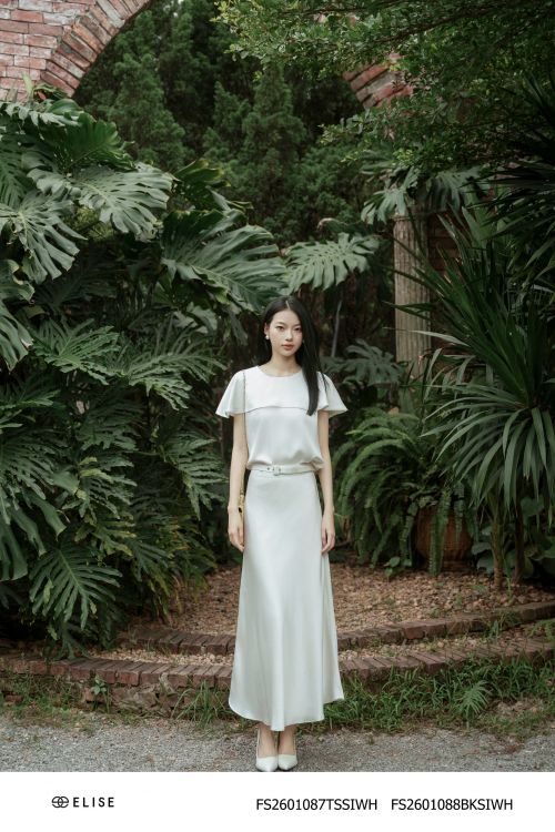 CV LỤA TRẮNG NGÀ ĐAI EO