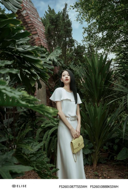 CV LỤA TRẮNG NGÀ ĐAI EO