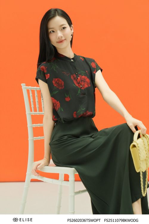 ÁO CHIFFON HỌA TIẾT HOA
