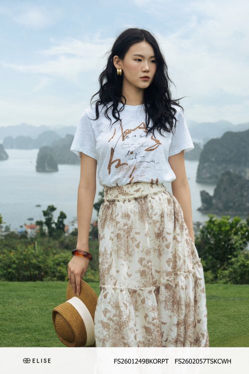 ÁO THUN TRẮNG IN CHỮ