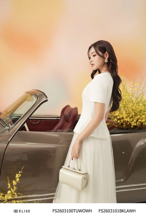CV LƯỚI TRẮNG PHỐI REN