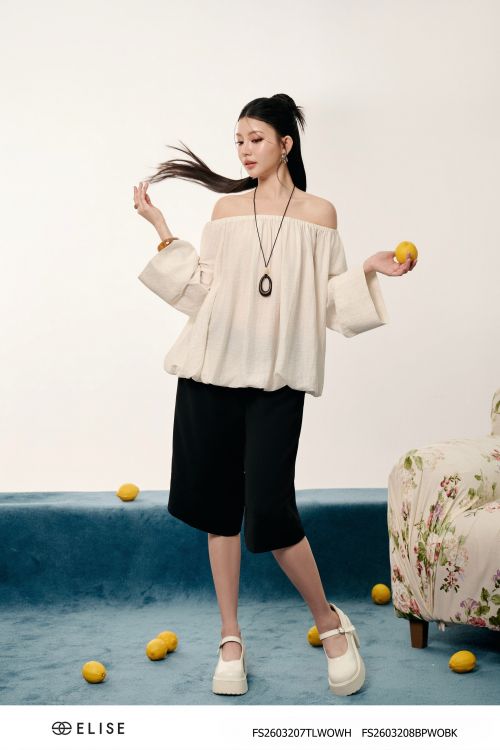 QUẦN LỬNG ĐEN CẠP GẬP