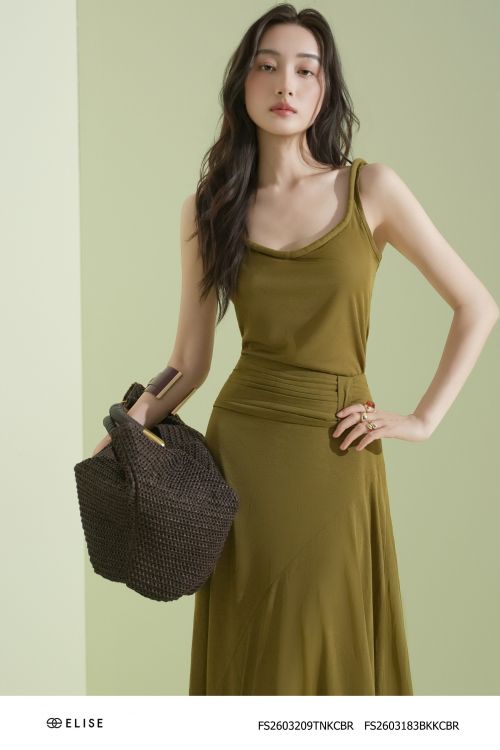 ÁO THUN NÂU 2 DÂY SOẮN