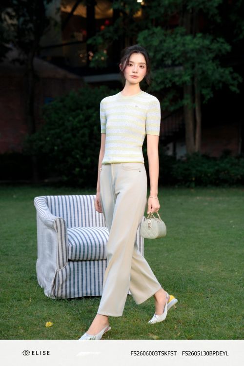 QUẦN JEANS VÀNG SUÔNG