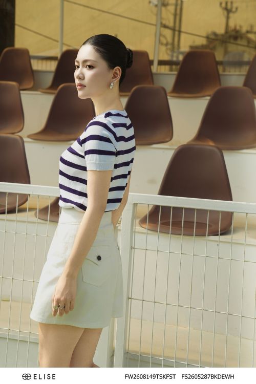 JUPE JEANS TRẮNG CẠP QUAI NHÊ
