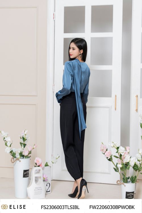 SM LỤA XANH CỔ KHĂN