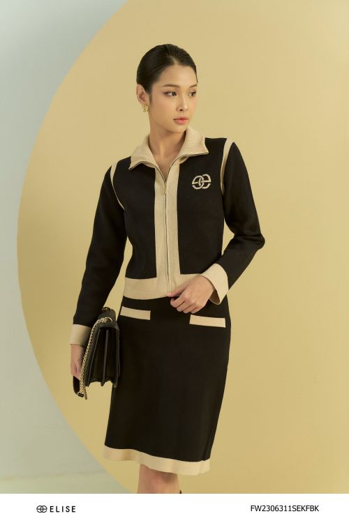 SET LEN ĐEN PHỐI BE THÊU LOGO