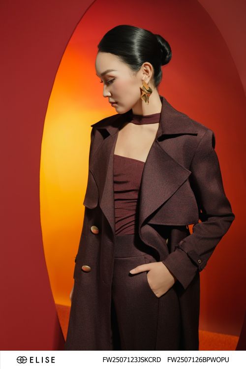 JUMPSUIT NGẮN ĐỎ ĐÔ