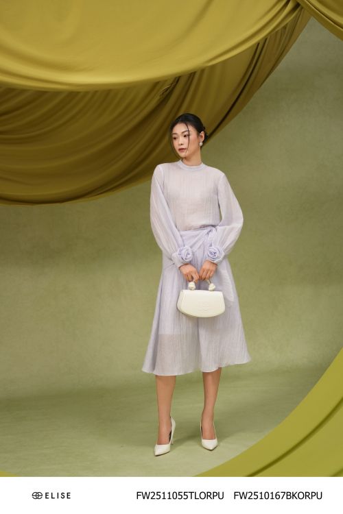 CV TƠ NHĂN TÍM NHẠT XẾP NHÚN LY