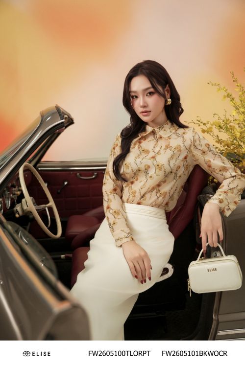 ÁO TƠ HT HOA DÂY NỀN VÀNG