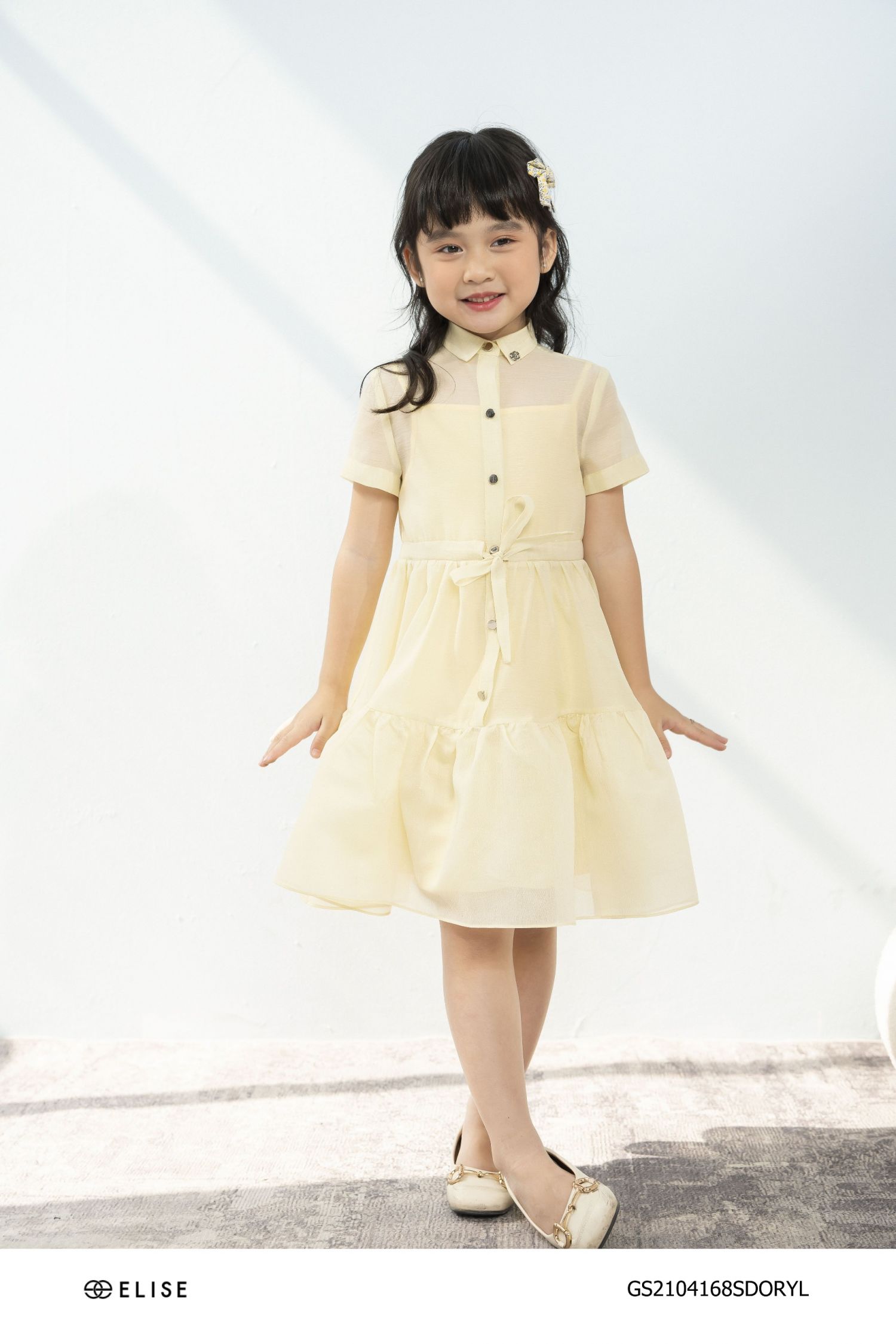 Váy 2 Dây Màu Vàng Có Túi Chất Đũi Xước Nhật Mềm Mại Dành Cho Bé Gái 833kg   Lazadavn