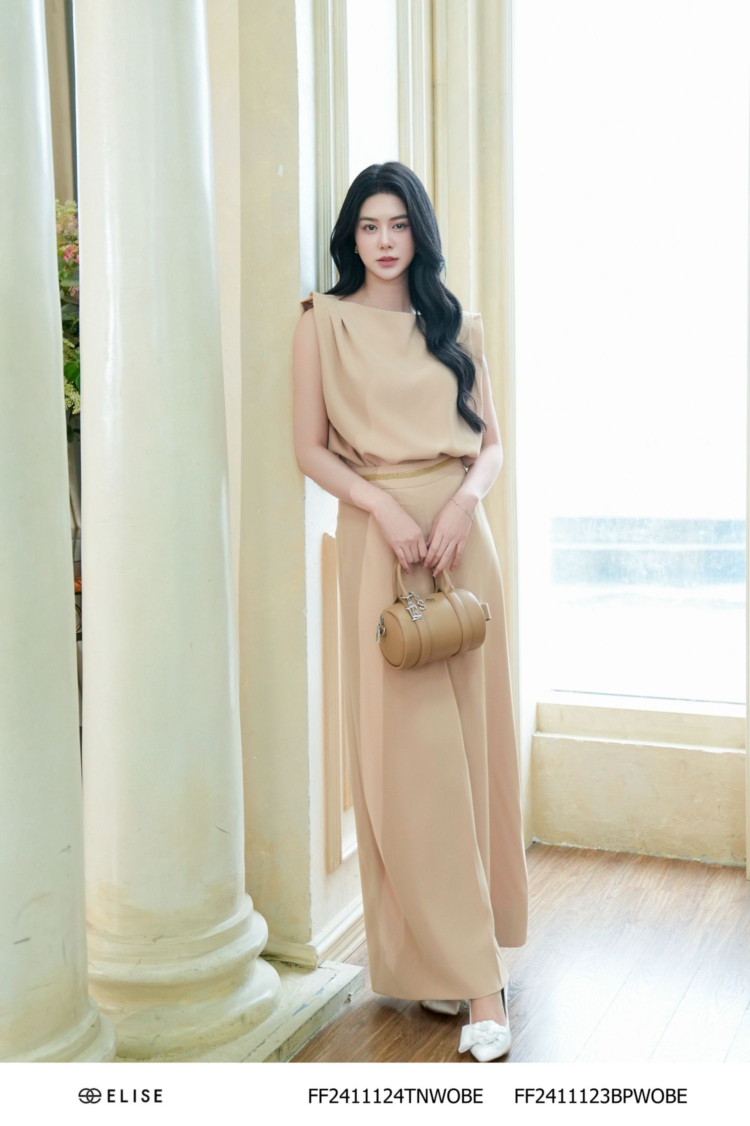 QUẦN SUÔNG BE XẾP LY SÚP CẠP PK