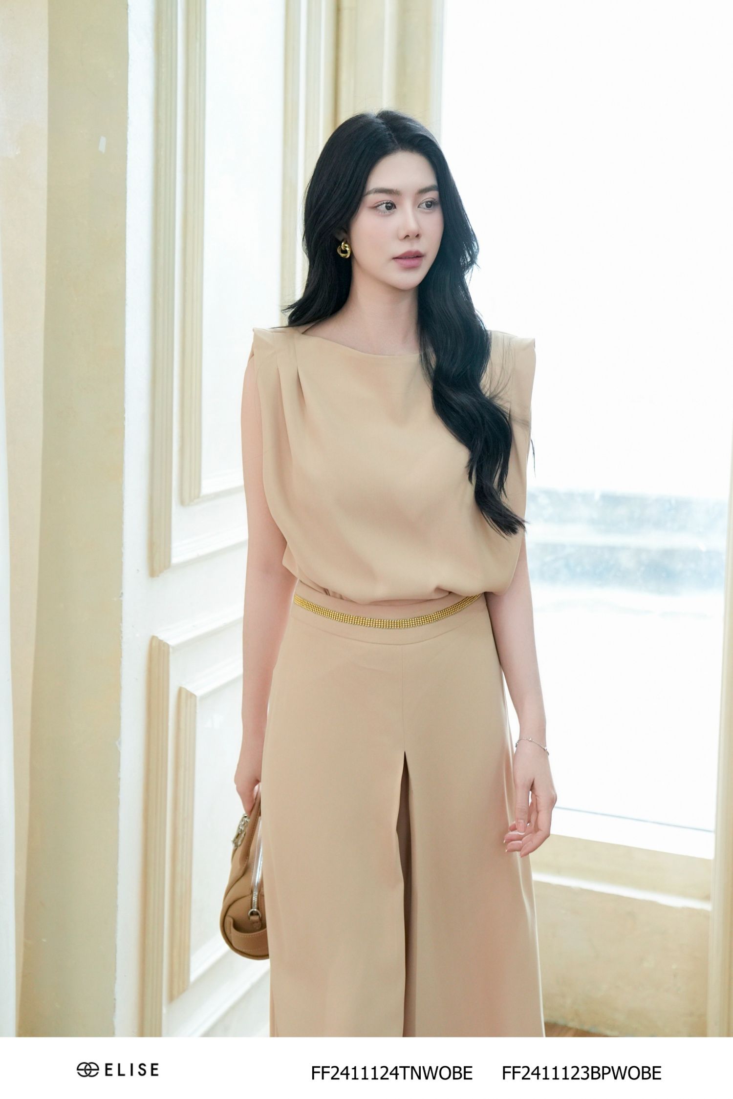 QUẦN SUÔNG BE XẾP LY SÚP CẠP PK
