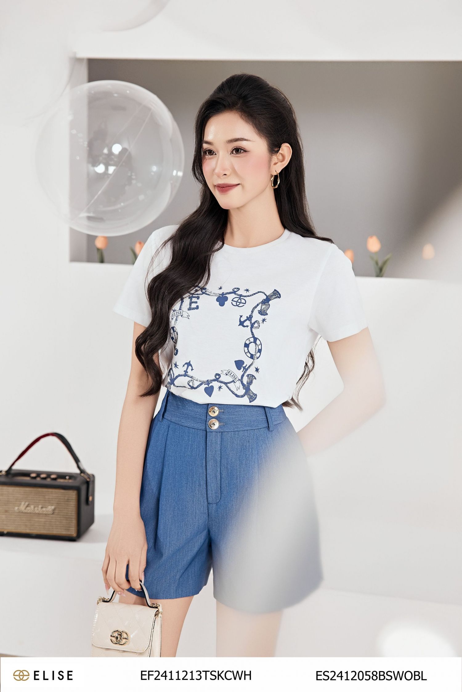 ÁO THUN TRẮNG IN HÌNH DÂY